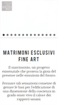 Mobile Screenshot of fineartwedding.it
